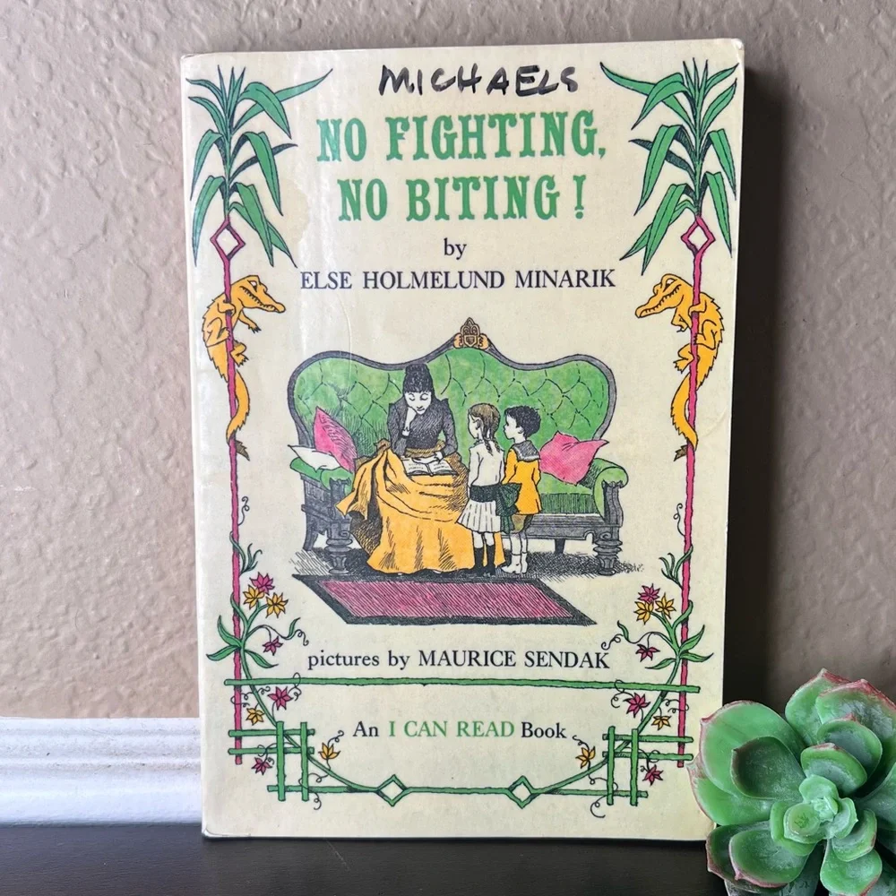 No Fighting, No Biting! Children’s Book (1978) Illustrated by Maurice Sendak